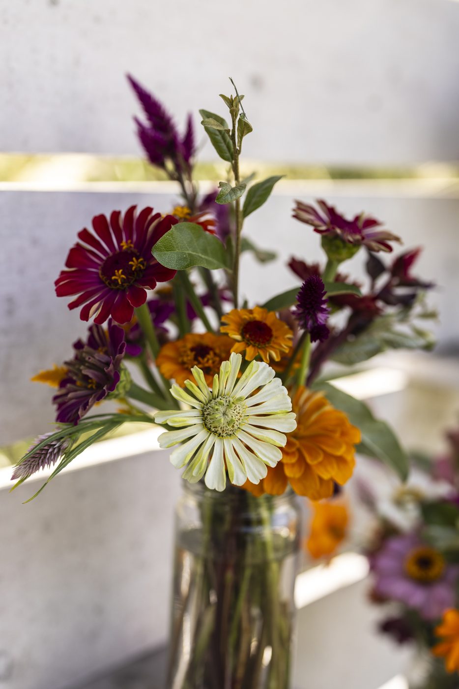 A full, vibrant mixed bouquet from Little Afton Flowers